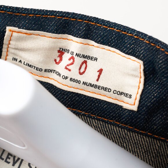 Levi's x Visionaire No. 31 Blue Limited Edition Denim One-Pocket Sack Coat - Picture 12 of 12